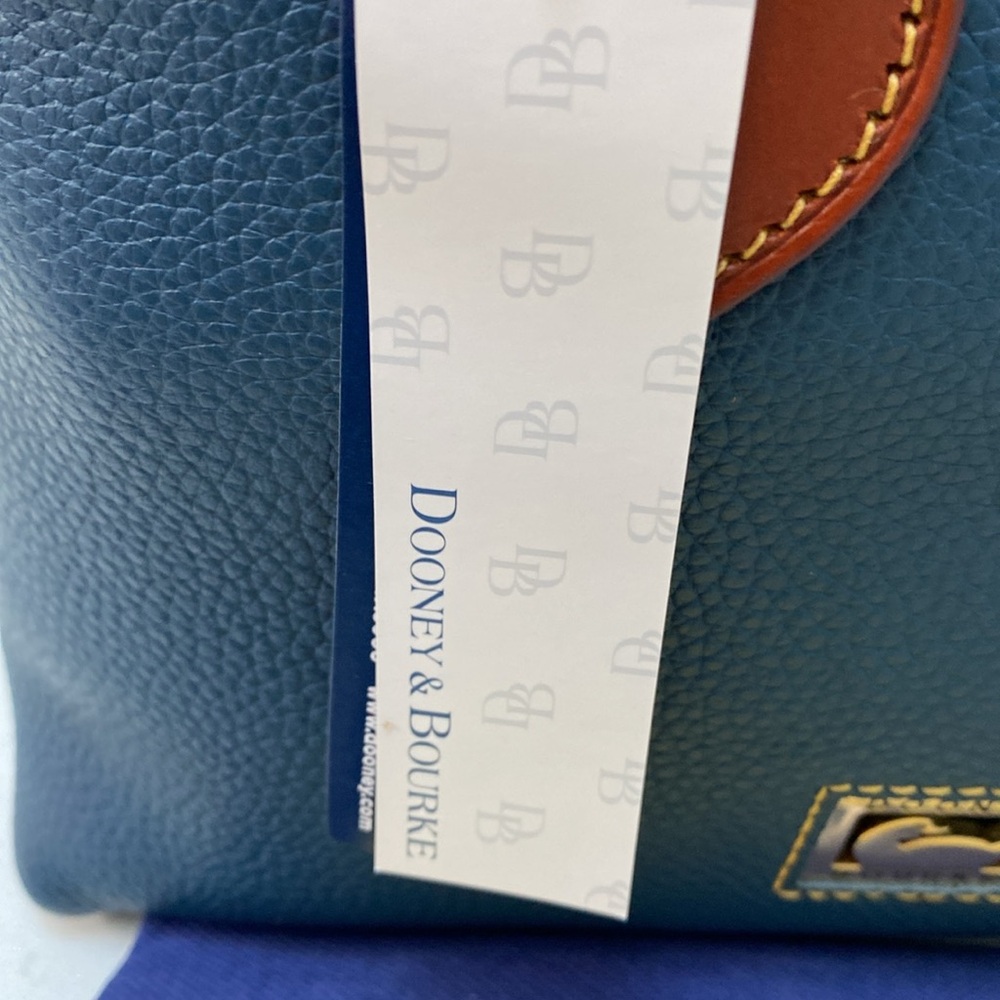 Dooney & Bourke Dillen Crossbody Satchel Small Jeans Color NWT - Picture 9 of 9